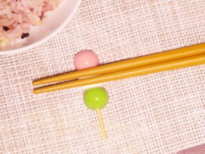 三色団子の箸置き