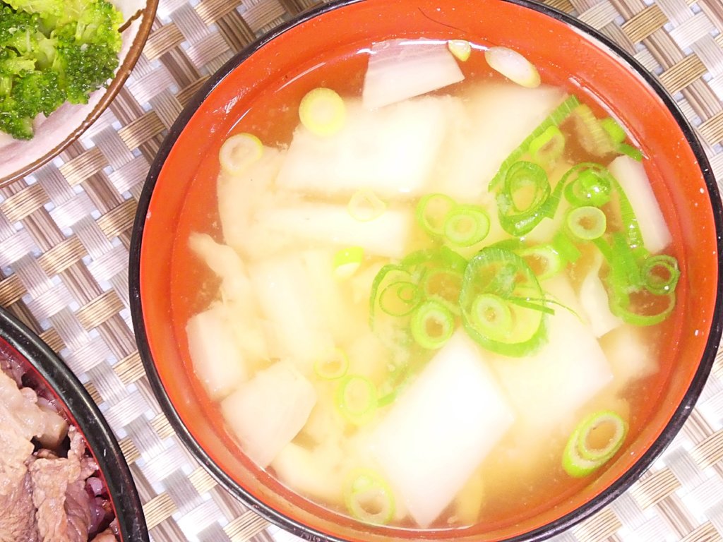 白菜のお味噌汁
