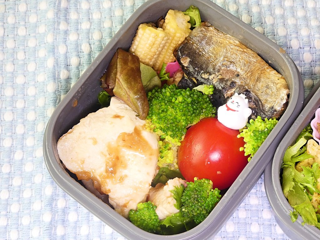 今日のお弁当 19/10/28 左の箱