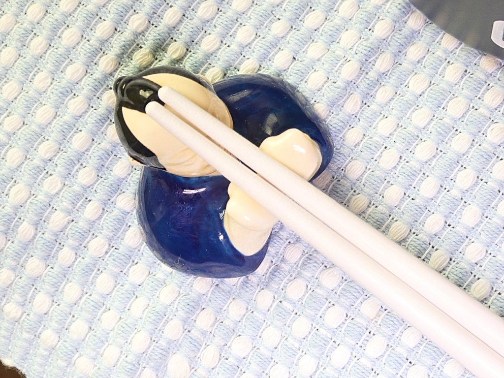 お侍さんの箸置き