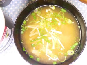 えのきのお味噌汁