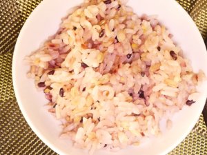 十六穀米入りご飯