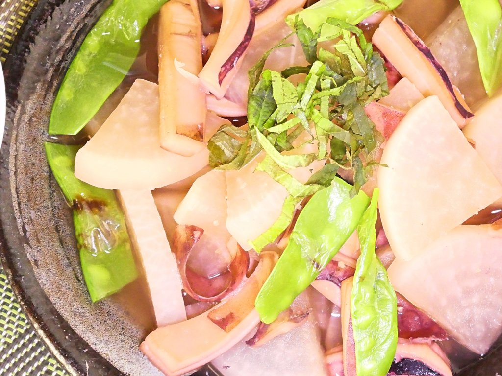 イカと大根の煮物