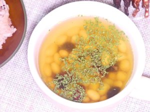 サラダ豆のスープ