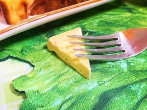エメンタールチーズの箸置き