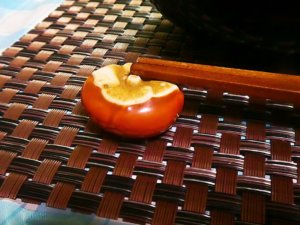 柿の箸置き