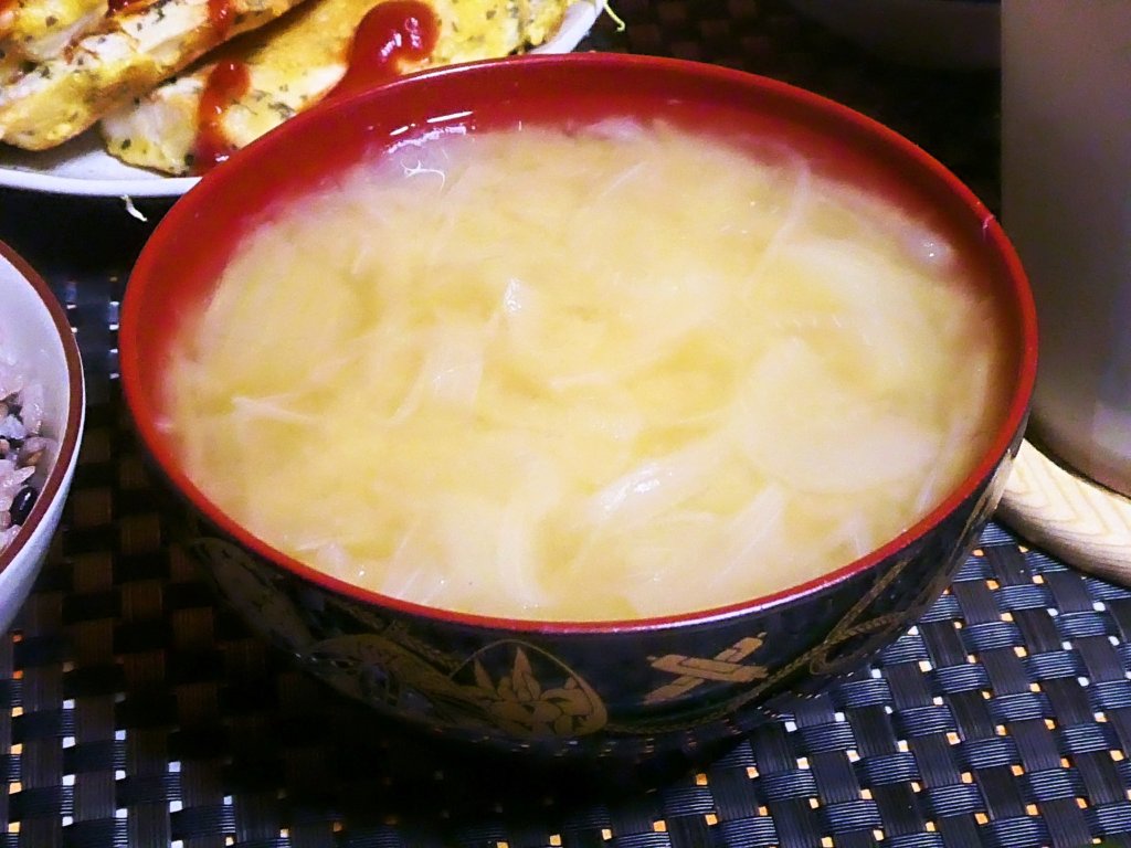 玉ねぎのお味噌汁