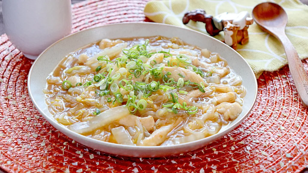 鶏むね肉と白菜のオイスター煮