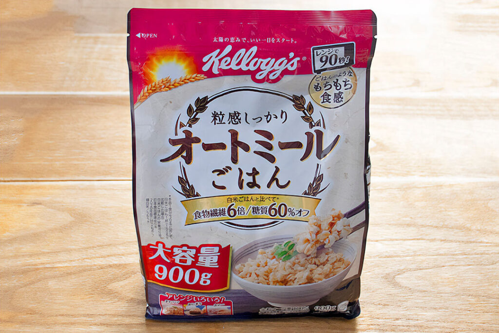 ケロッグ 粒感しっかり オートミールごはん