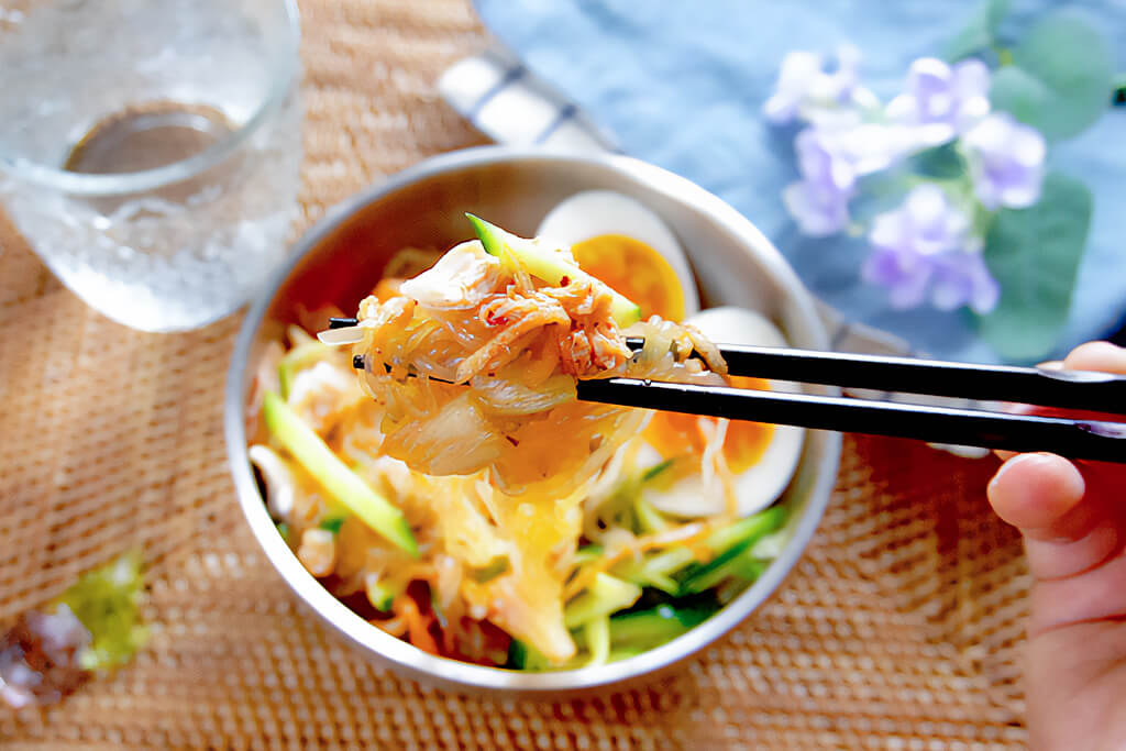 しらたきビビン麺