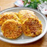 豆腐のキャベじゃこ焼き