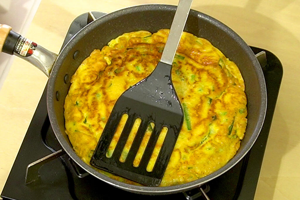 裏面も焼き色が付くまで焼く