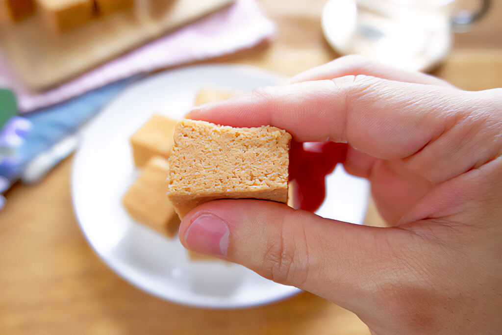 ヨーグルトのきな粉蒸しパン