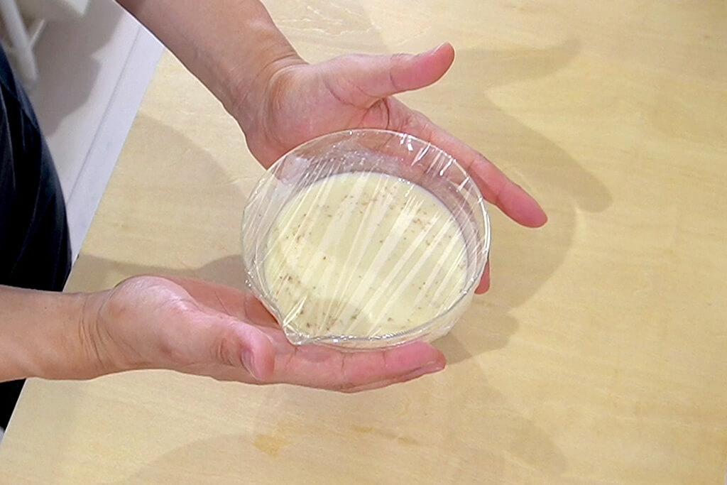 スープを作り冷やす