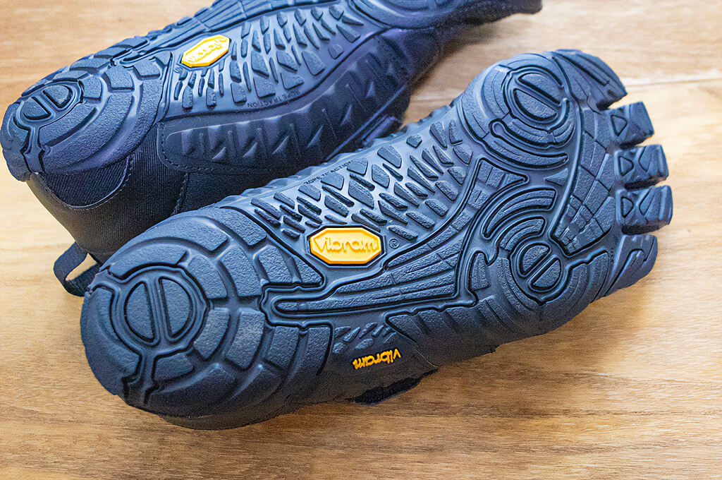 「V-train2.0」のソールパターン