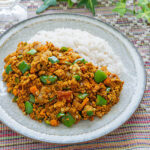 高野豆腐のキーマカレー