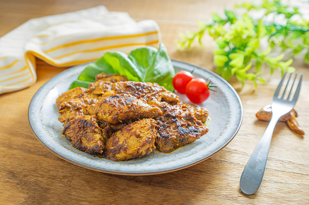 鶏むね肉のタンドリーチキン