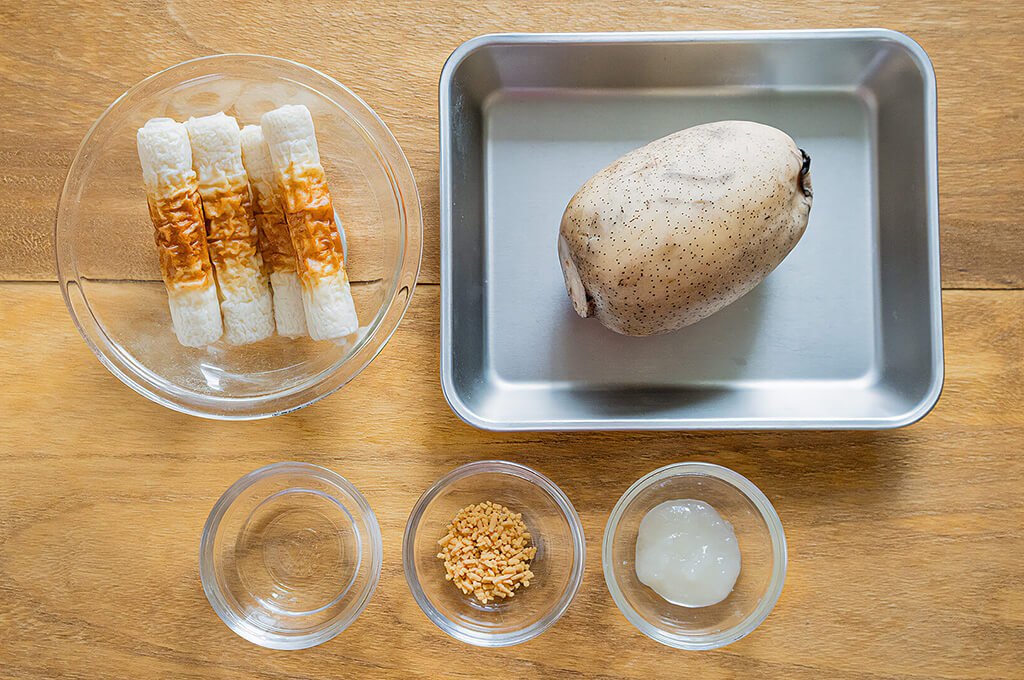 ちくわのジャーマンれんこんの材料