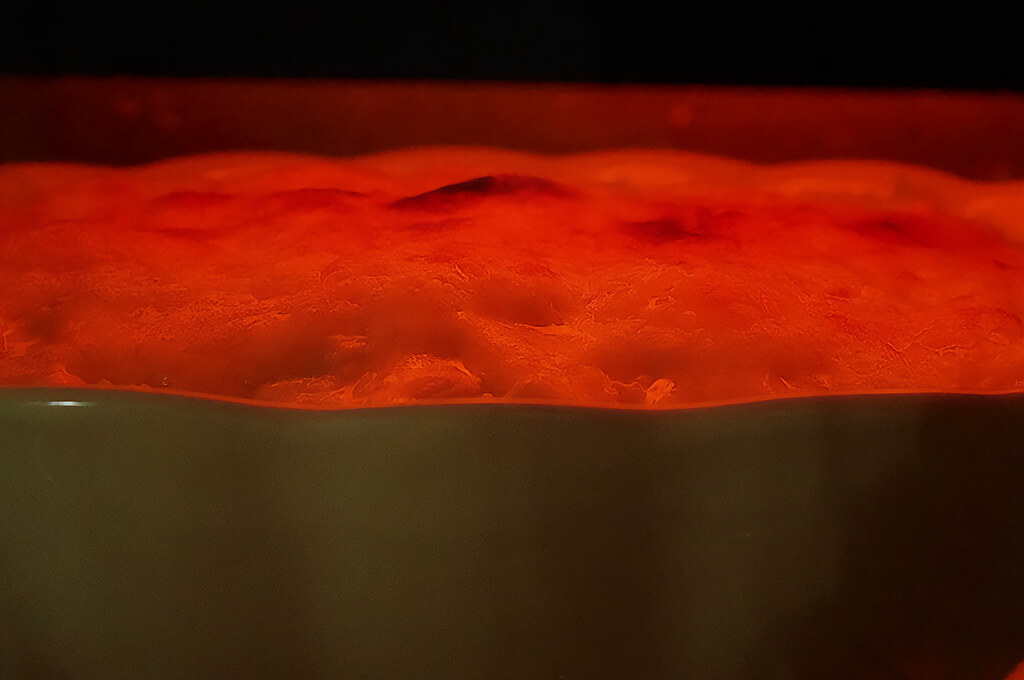 グラタンソースを焼く