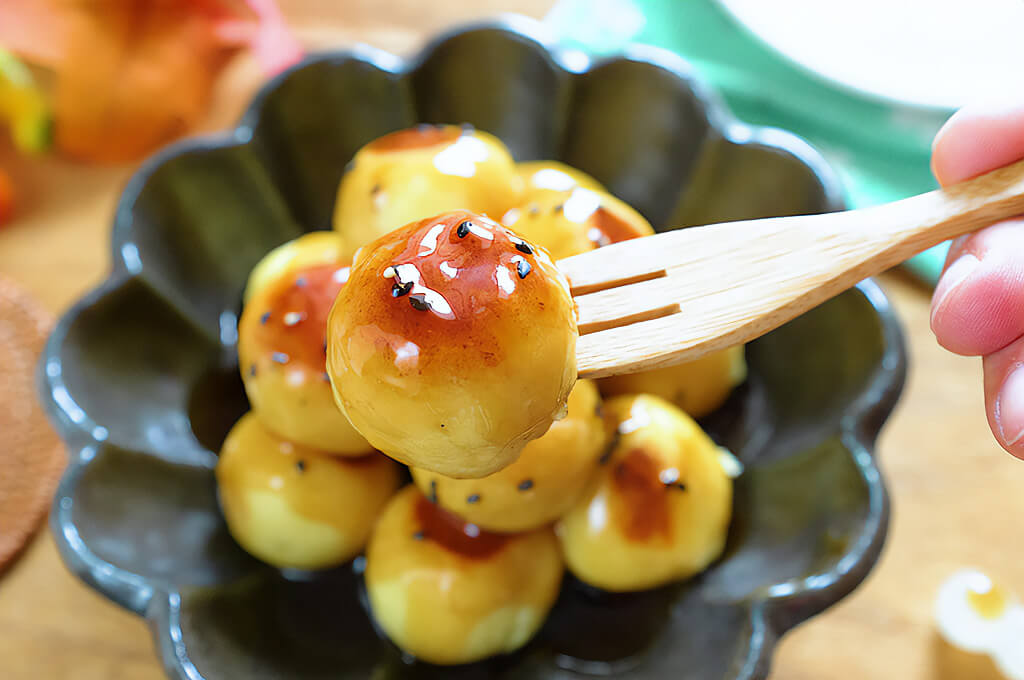 豆腐とさつまいものみたらし団子