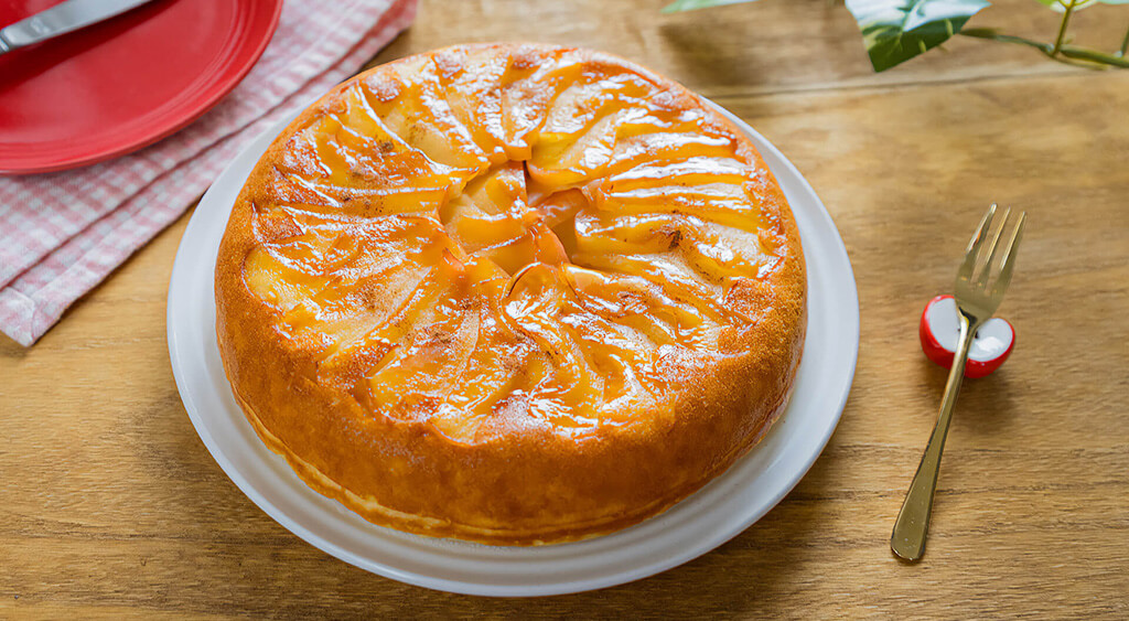 ヨーグルトりんごケーキ