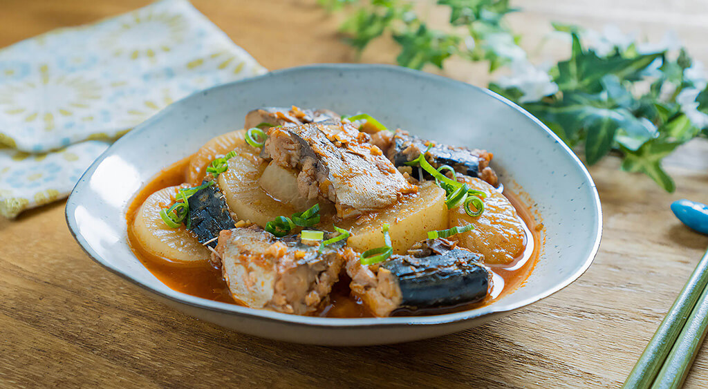 韓国風サバ大根