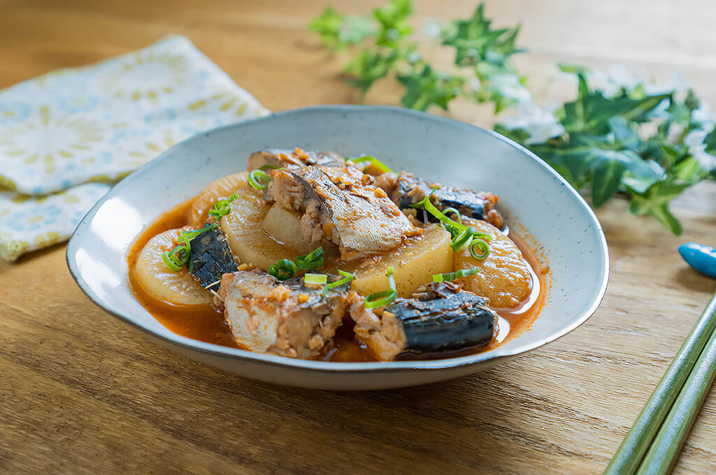 韓国風サバ大根