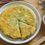 豆腐とブロッコリーのチーズ焼き