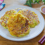 ちくわとキャベツのチーズおやき