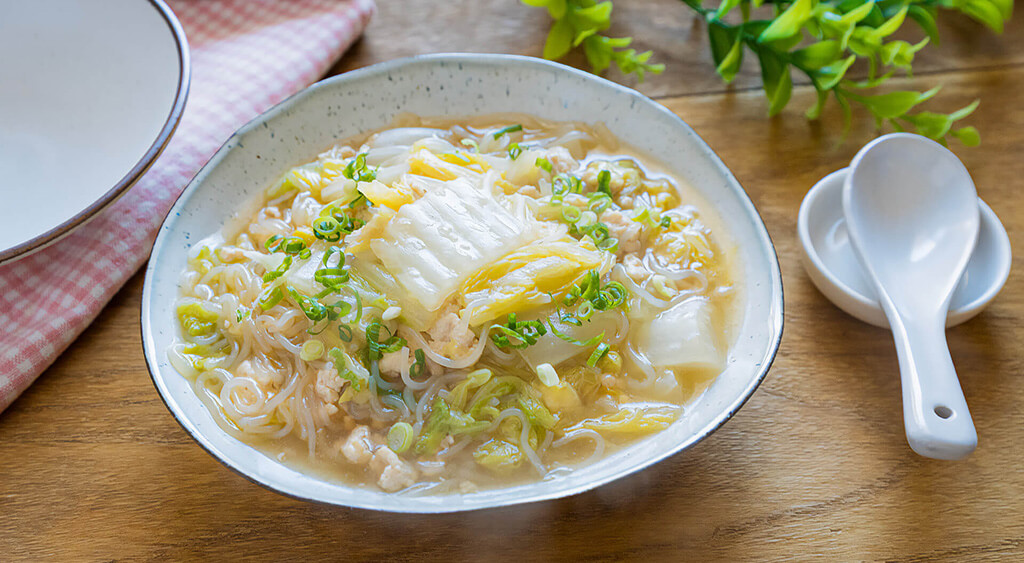 白菜としらたきのとろとろ煮