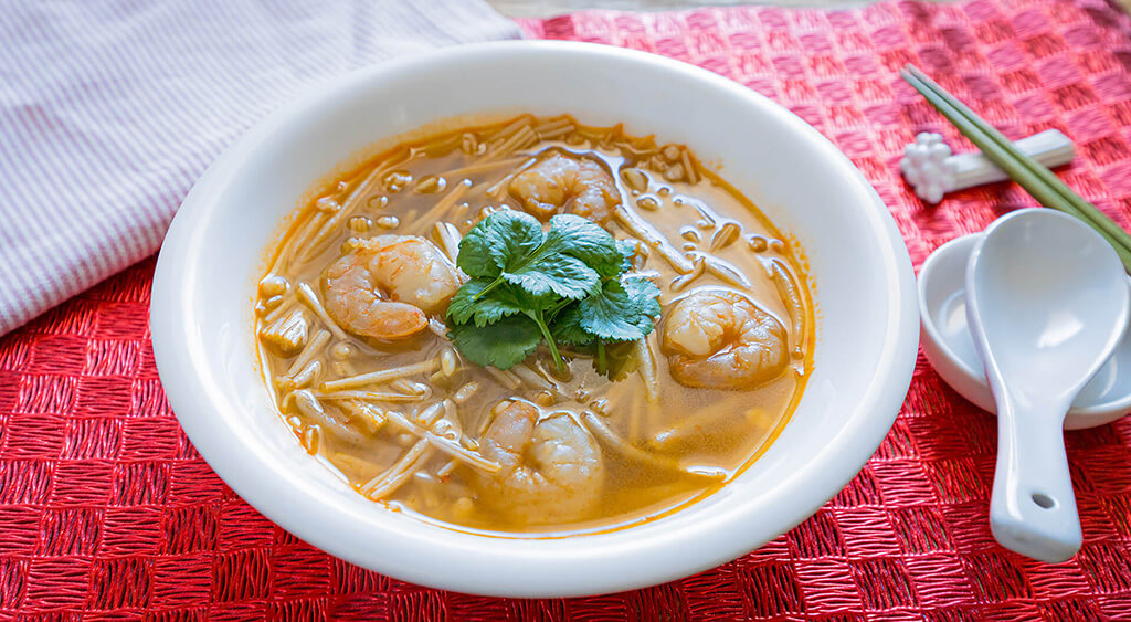 えのきの麻辣湯風