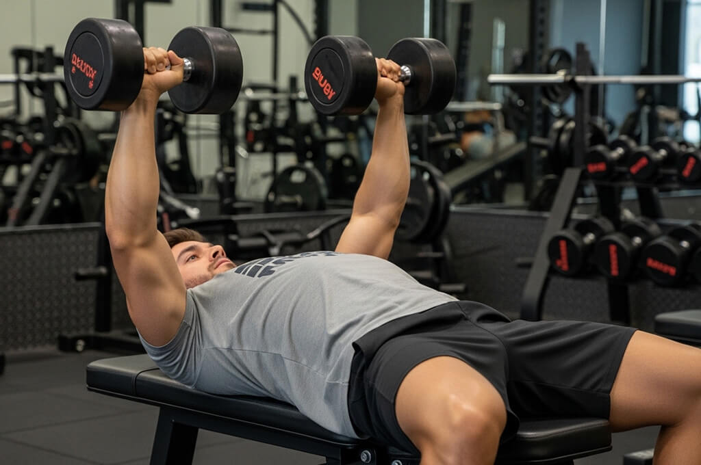 ダンベルプレス