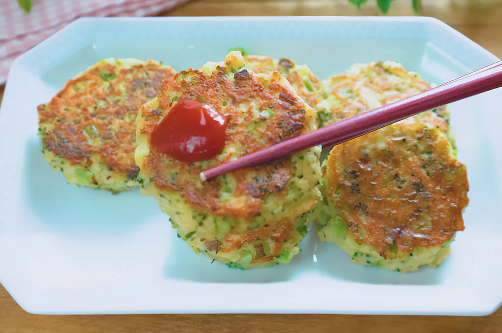 ブロッコリーのチーズおやき