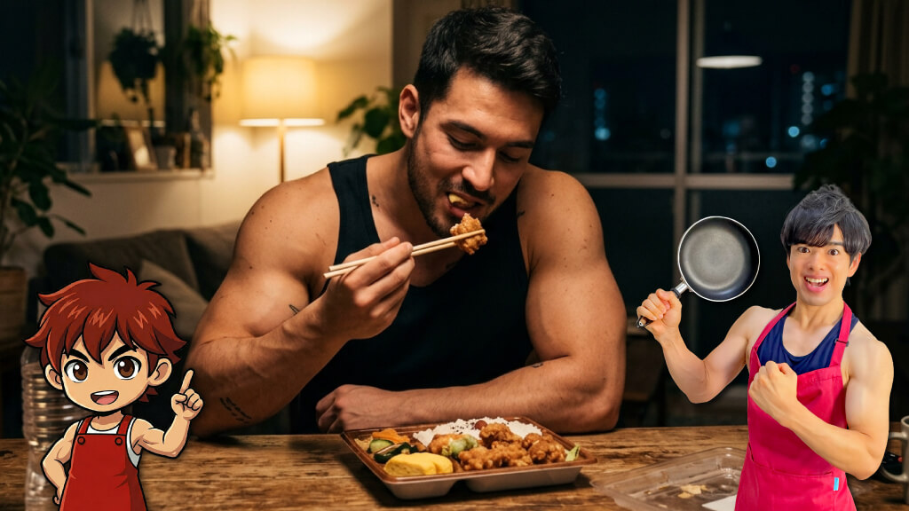 筋トレとコンビニ飯の関係