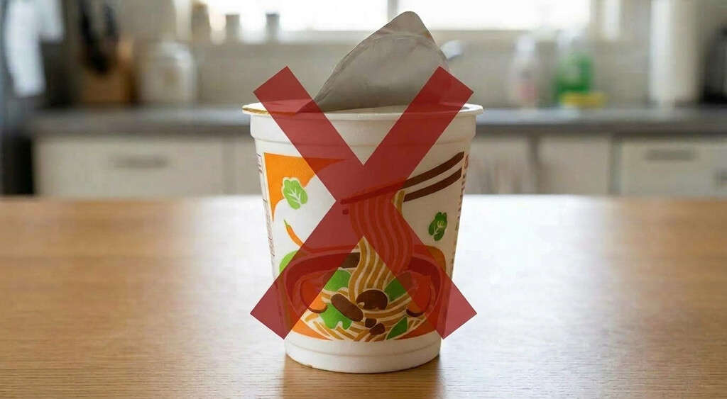 カップ麺の容器