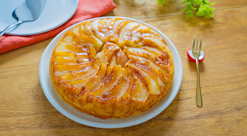 豆腐のりんごケーキ