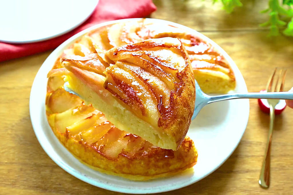 豆腐のりんごケーキ