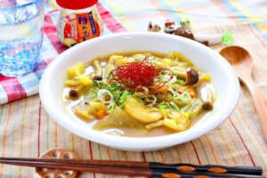 鶏むね肉のカレー鶏汁