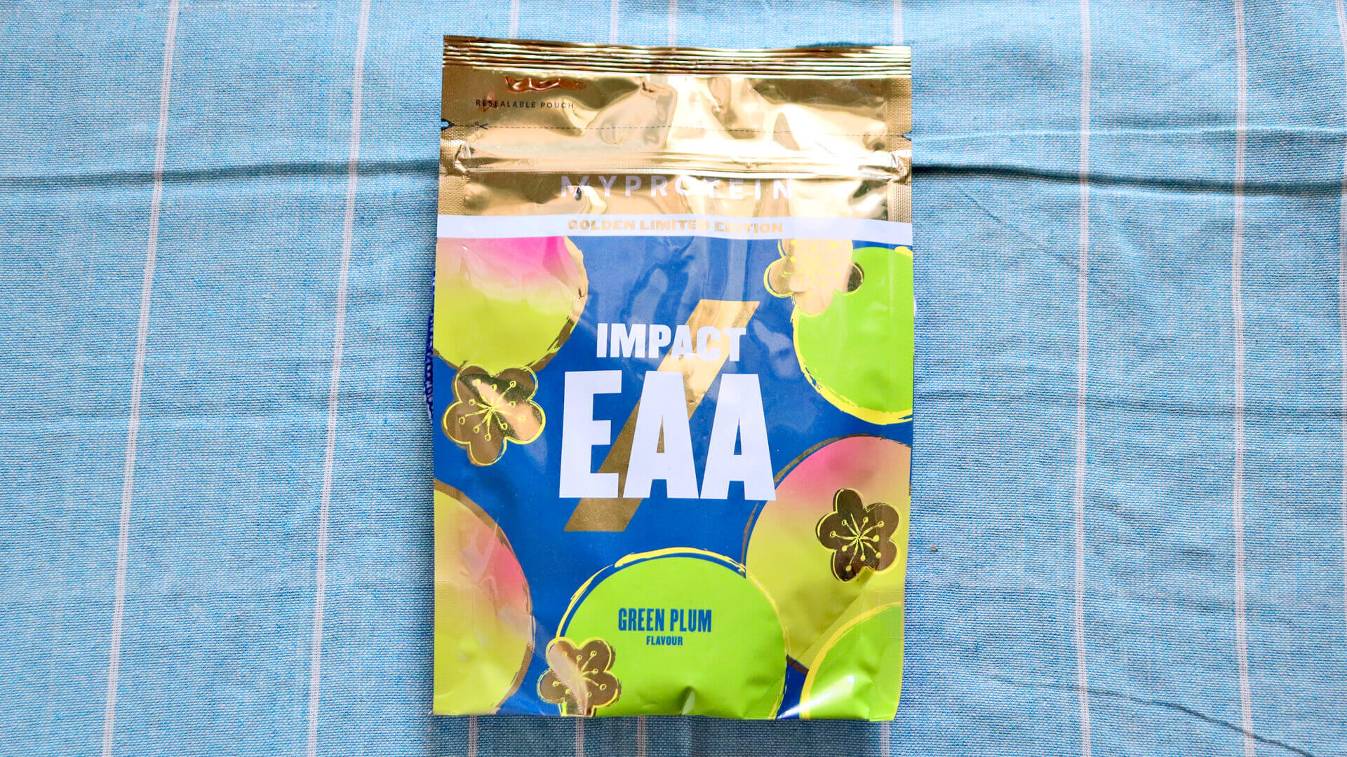 マイプロテイン EAA 梅味のパッケージ