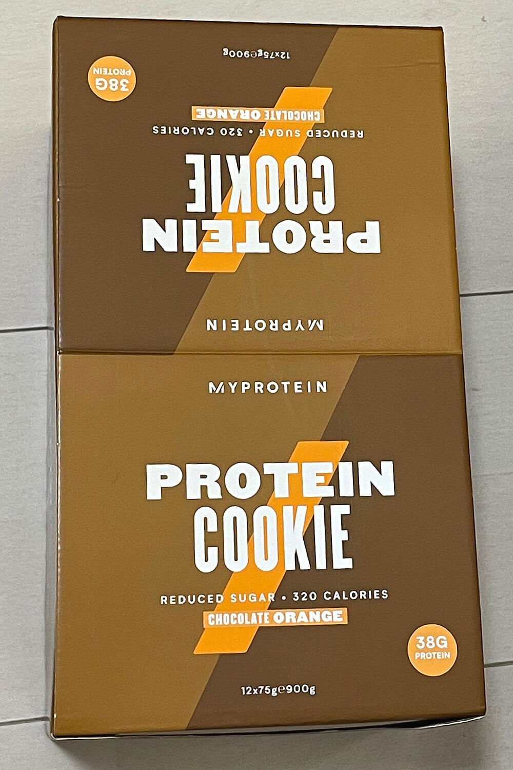 マイプロテイン プロテインクッキー チョコレートオレンジ パッケージ
