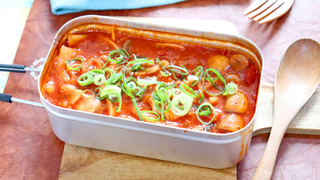 イワシ缶のトマキム煮